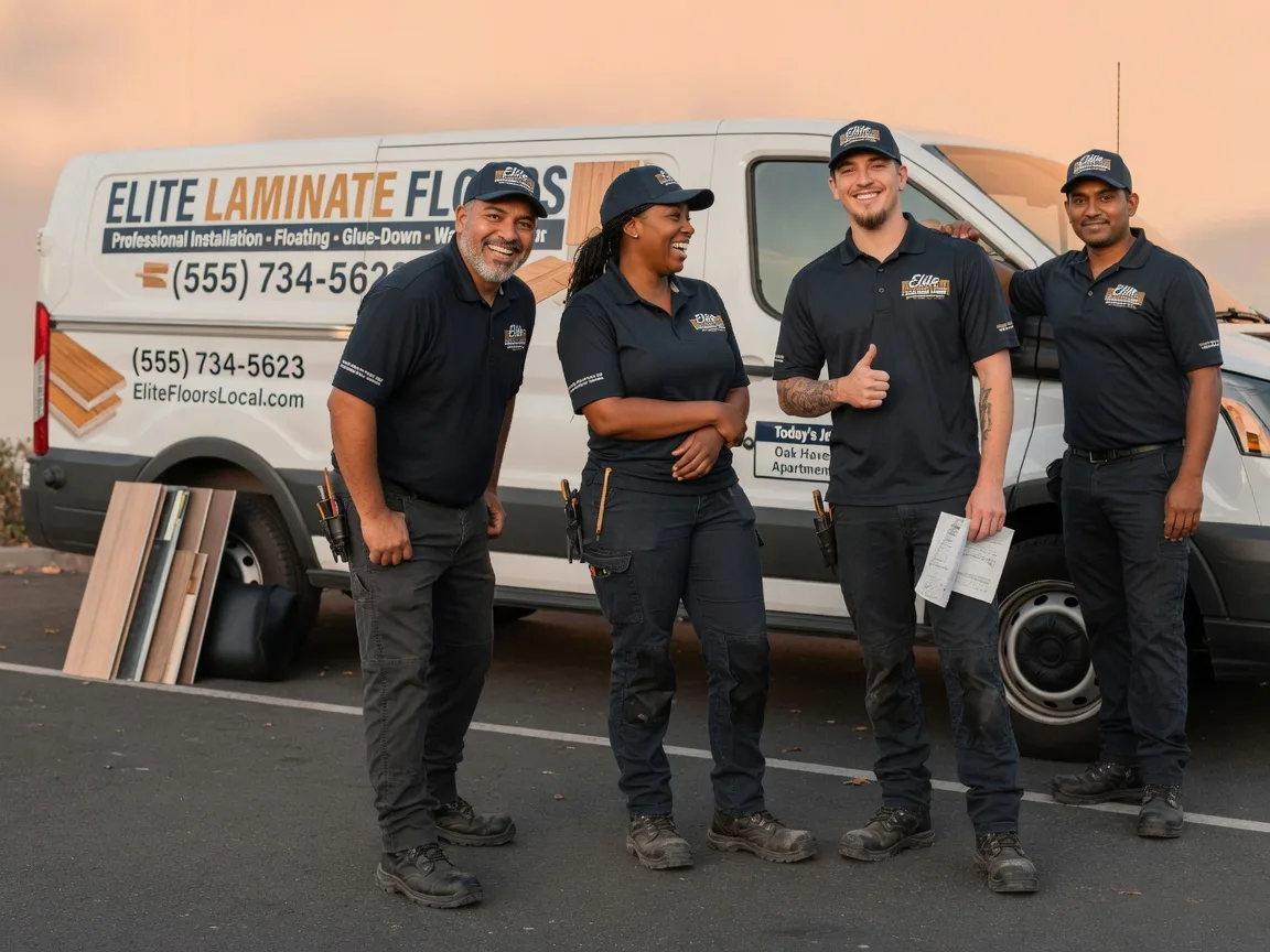 Laminate flooring installation company in Dola, OH